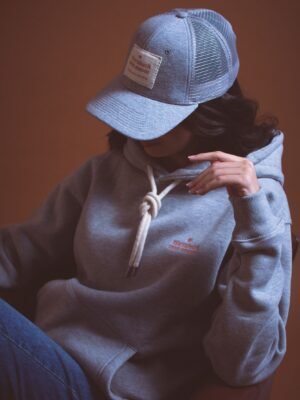 Hoodie Gris Chiné