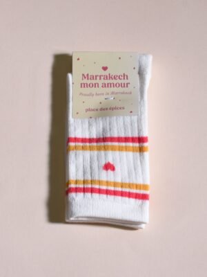 Chaussettes Tennis Vintage “Coeur”